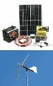 PicoTurbine 50WCHWS 50 Watt Complete Hybrid Wind and Solar System