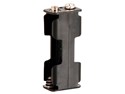 Velleman BH322B BATTERY HOLDER FOR 2 x AA-CELL (WITH SNAP TERMINALS)