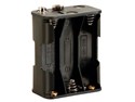 Velleman BH363B BATTERY HOLDER FOR 6 x AA-CELL (WITH SNAP TERMINALS)