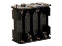 Velleman BH383B BATTERY HOLDER FOR 8 x AA-CELL (WITH SNAP TERMINALS)