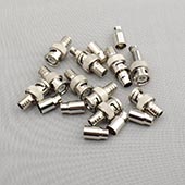STER200-131CS10 (CASEPACK OF 10) BNC Hex 2 piece Crimp Connector for RG59