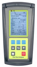 TPI 716 Flue Gas Analyzer for combustion efficiency