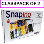 CLASSPAK OF TWO- SNAPINO-Snap Circuits Open Source Coding Arduino Compatible Technology