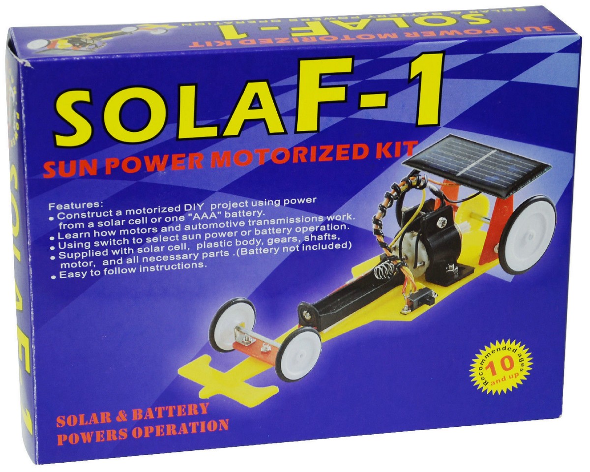  21-667 Solar F1 Racer AND BATTERY POWERED