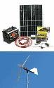 PicoTurbine 50WCHWS 50 Watt Complete Hybrid Wind and Solar System