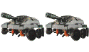 Elenco 21-531N2 Radio Controlled Titan Tank Kit - Two Pack