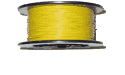 HOOK UP WIRE- 22 GAUGE SOLID - YELLOW -5000 FEET