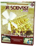 ELENCO EDU-62221 Strandbeest Model Kit Blowing into the fan makes the animal start walking against the wind