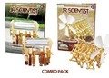 ELENCO EDU-62221 EDU-62222(Combination Pack) Strandbeest Model Kit Rhinoceros Mini-Beest Science Kit 