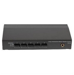 MCM-50-6200 Five-Way Speaker Switch Box with Headphone Jack